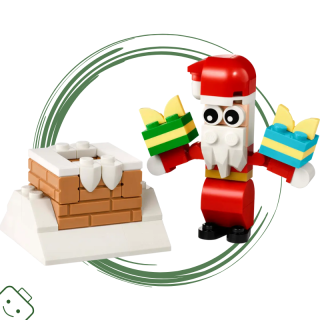 LEGO® Creator Komín a vánoční zábava se Santou - limitovaná edice / 30692