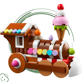 LEGO® Creator Série oslav: Ozdobný perníkový vláček - limitovaná edice / 40777