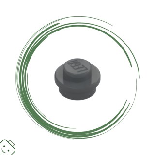 LEGO® dílek Plate, Round 1 x 1 / 4073