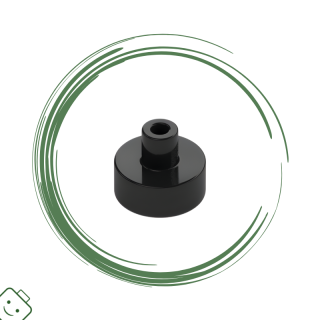 LEGO® dílek Tile, Round 1 x 1 with Bar and Small Pin Hole / 20482