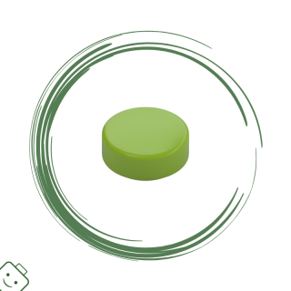 LEGO® dílek Tile, Round 1 x 1 / 98138