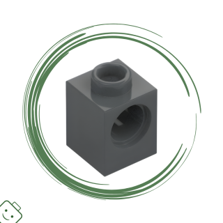 LEGO® dílek Technic, Brick 1 x 1 with Hole / 6541