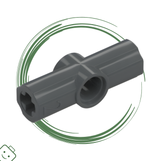 LEGO® dílek Technic, Axle and Pin Connector Angled #2 - 180 degrees / 32034