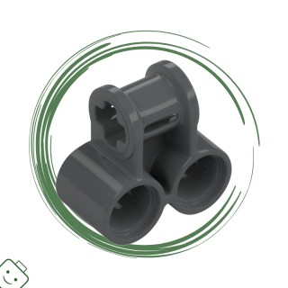 LEGO® dílek Technic, Axle and Pin Connector Perpendicular Double / 32291