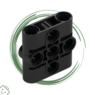 LEGO® dílek Technic, Pin Connector Block, Liftarm 1 x 3 x 3 / 39793