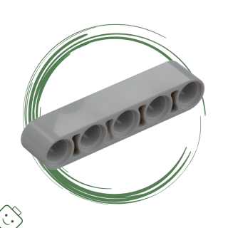 LEGO® dílek Technic, Liftarm Thick 1 x 5 / 32316