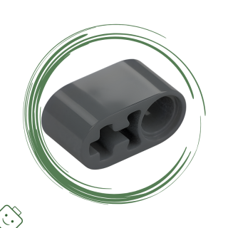 LEGO® dílek Technic, Liftarm Thick 1 x 2 - Axle Hole / 60483