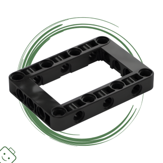 LEGO® dílek Technic, Liftarm, Modified Frame Thick 5 x 7 Open Center / 64179