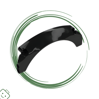 LEGO® dílek Technic, Panel Car Mudguard Arched #41 13 x 2 x 5 Rounded Top / 69911