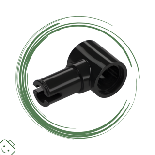 LEGO® dílek Technic, Pin with Friction Ridges and Pin Hole / 15100