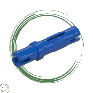 LEGO® dílek Technic, Pin 3L with Friction Ridges / 6558