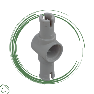 LEGO® dílek Technic, Pin 3L with Friction Ridges and Center Pin Hole / 87082