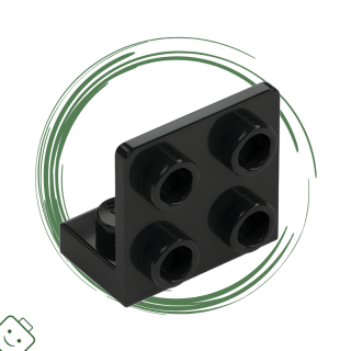 LEGO® dílek Bracket 1 x 2 - 2 x 2 Inverted / 99207