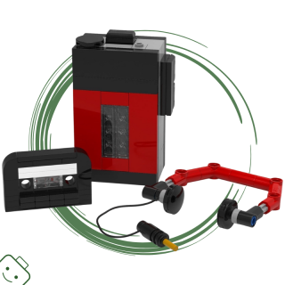 LEGO® Tape Player (Casette Player) VIP set - limitovaná edice / 5007869