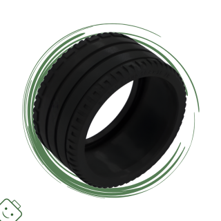 LEGO® dílek Tire 68.8 x 36 ZR / 44771