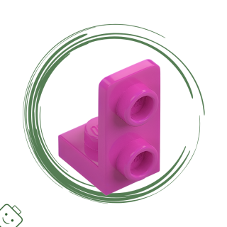 LEGO® dílek Bracket 1 x 1 - 1 x 2 Inverted / 73825