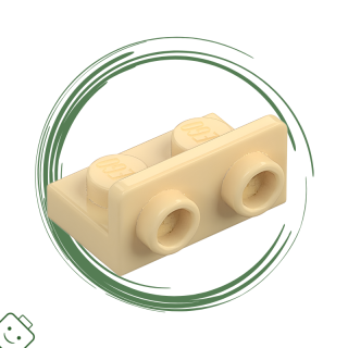 LEGO® dílek Bracket 1 x 2 - 1 x 2 Inverted / 99780