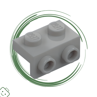 LEGO® dílek Bracket 1 x 2 - 1 x 2 / 99781