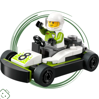 LEGO® City Závodník v motokáře / 30719