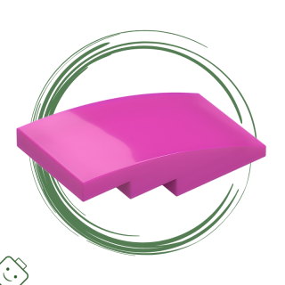 LEGO® dílek Slope, Curved 4 x 2 / 93606