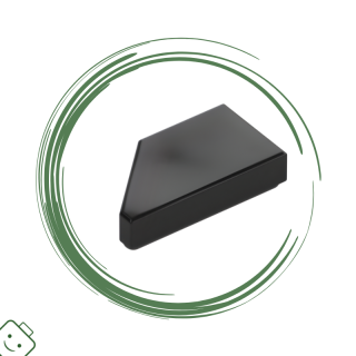 LEGO® dílek Tile, Modified 1 x 2 Wedge Right / 5092