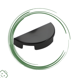 LEGO® dílek Tile, Round 1 x 2 Half / 1748