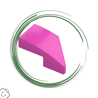 LEGO® dílek Wedge 2 x 1 x 2/3 Left / 29120