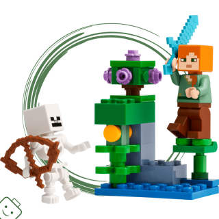 LEGO® Minecraft® Bitva v zarostlé jeskyni - limitovaná edice / 30705
