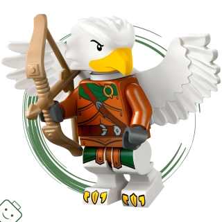 LEGO® minifigurka Dungeons & Dragons® Strážce Aarakokra (Aarakocra) / 71047 coldnd-6