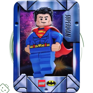 LEGO® DC Kovová krabička Superman s minifigurkou - limitovaná edice / 212504-1 sh1055