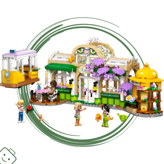 LEGO® Friends Kavárna plná rostlin a květinářství / 42671