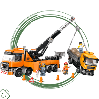 LEGO® City Výkonný vyprošťovací odtahový vůz s jeřábem / 60467