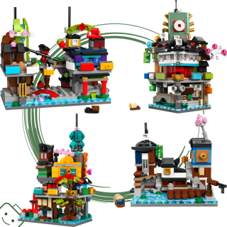 LEGO® NINJAGO® zvýhodněný set - Miniaturní modulární sety - limitovaná edice / 40703-6