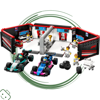 LEGO® City Garáž F1® a vozy Mercedes-AMG a Alpine / 60444