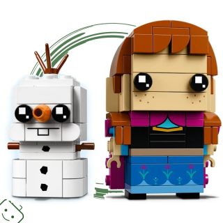 LEGO® BrickHeadz Anna a Olaf / 41618
