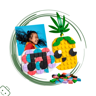 LEGO® DOTS Stojánek na fotku a malá nástěnka – ananas - limitovaná edice / 30560