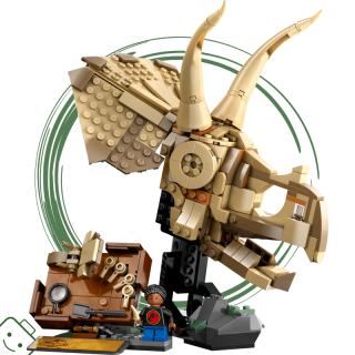 LEGO® Jurassic World™ Dinosauří fosilie: Lebka triceratopse / 76969