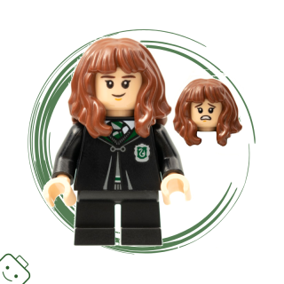 LEGO® minifigurka Harry Potter™ Hermiona Grangerová (zmijozelský hábit) / 76386 hp286