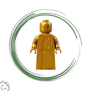LEGO® minifigurka Harry Potter™ Zlatý Lord Voldemort - 20. výročí / 76389 hp312