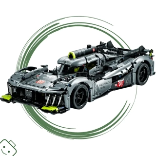 LEGO® Technic PEUGEOT 9X8 24H Le Mans Hybrid Hypercar - obal 2. jakosti / 42156-x
