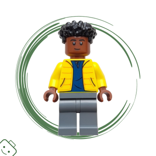 LEGO® minifigurka Jurassic World™ Darius Bowman / 76966 jw125