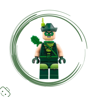 LEGO® minifigurka Super Heroes Green Arrow / 70919 sh0465