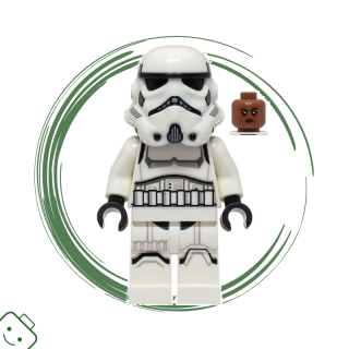 LEGO® minifigurka Star Wars™ Stormtrooper (female, medium brown head) / 75387 sw1326