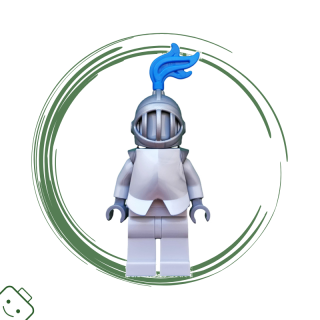 LEGO® minifigurka Disney™ Socha rytíře (Statue - Disney Castle Knight) / 71040 dis023