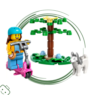 LEGO® City Psí park a skútr / 30639