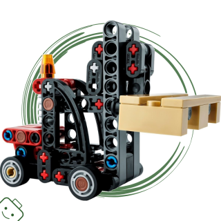 LEGO® Technic Vysokozdvižný vozík s paletou / 30655