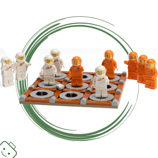 LEGO® SPACE Tic Tac Toe (piškvorky) - limitovaná edice / 5008897