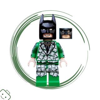 LEGO® minifigurka Super Heroes Dollar Bill Tuxedo Batman / 5004939 coltlbm21