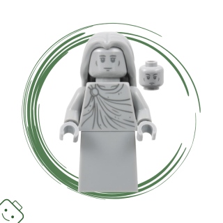 LEGO® minifigurka Pán prstenů Socha elfa / 10316 lor114