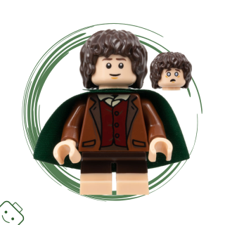 LEGO® minifigurka Pán prstenů Frodo Pytlík (Frodo Baggins) / 10316 lor112